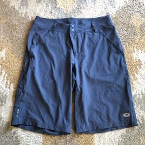 Sugoi RPM Lined Shorts Slate Blue Size Medium (No Chamois) EUC!